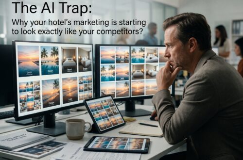 The sea of sameness in hotel marketing